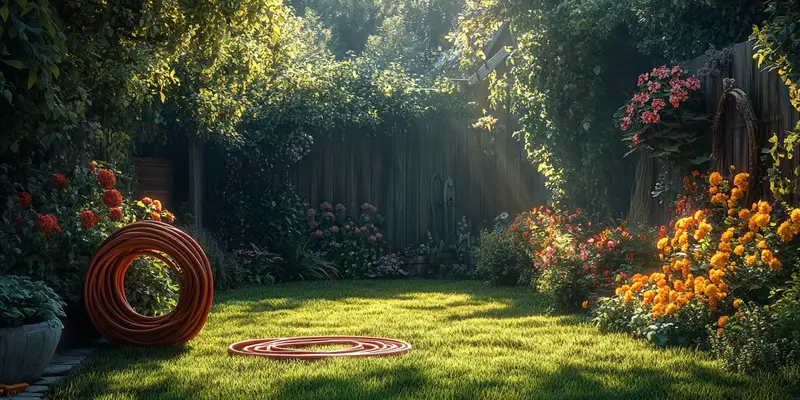 Jak zrobić uchwyt na wąż ogrodowy?